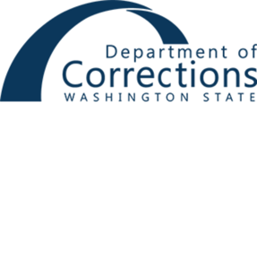 Department of Corrections Washington State logo. 